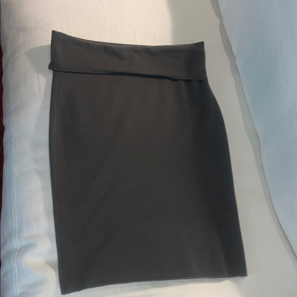 Donna Karan Charcoal Pencil Skirt